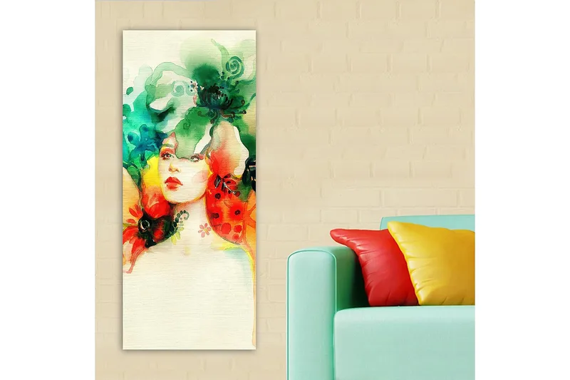 Canvastaulu DKY Spiritual Monivärinen - 50x120 cm - Sisustustuotteet - Taulu & taide - Canvas-taulu