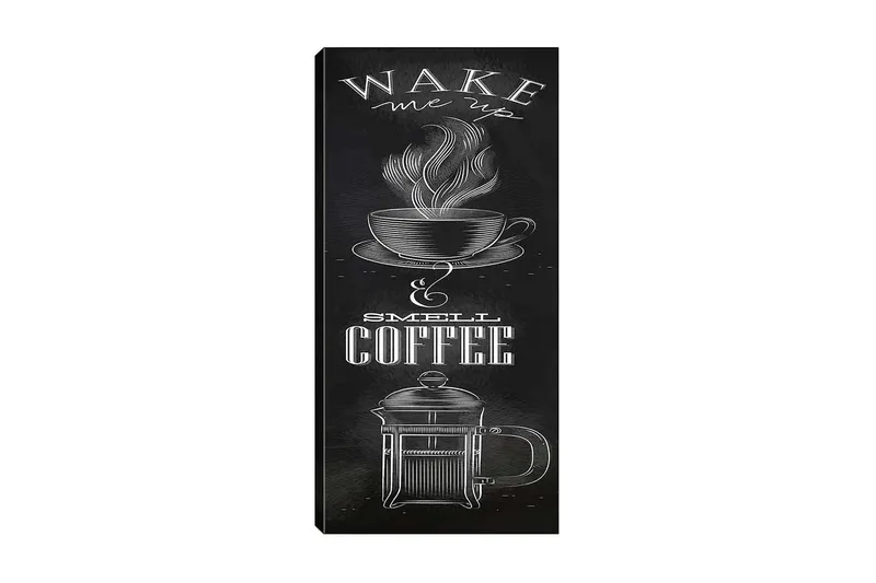 Canvastaulu DKY Text Monivärinen, 50x120 cm