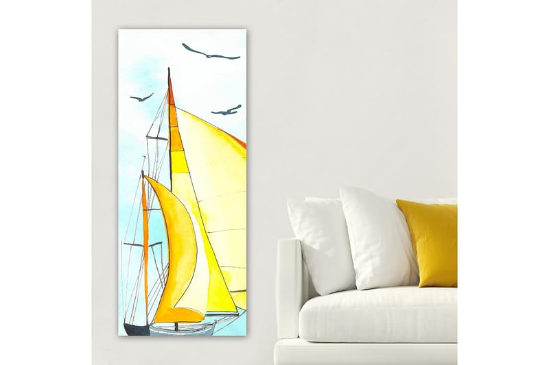 Canvastaulu DKY Transportation Monivärinen - 50x120 cm - Sisustustuotteet - Taulu & taide - Canvas-taulu