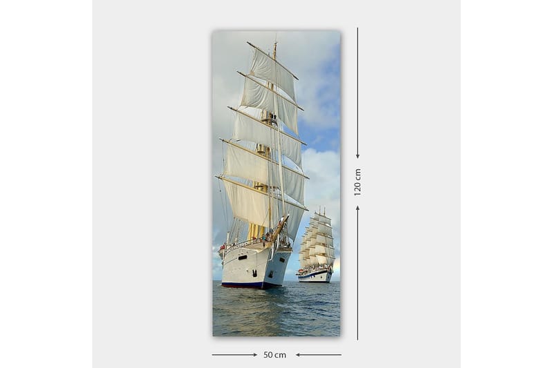 Canvastaulu DKY Transportation Monivärinen - 50x120 cm - Sisustustuotteet - Taulu & taide - Canvas-taulu