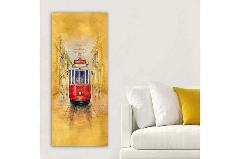 Canvastaulu DKY Transportation Monivärinen - 50x120 cm - Sisustustuotteet - Taulu & taide - Canvas-taulu
