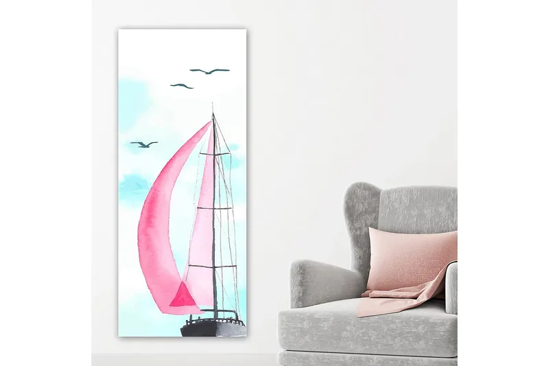 Canvastaulu DKY Transportation Monivärinen - 50x120 cm - Sisustustuotteet - Taulu & taide - Canvas-taulu