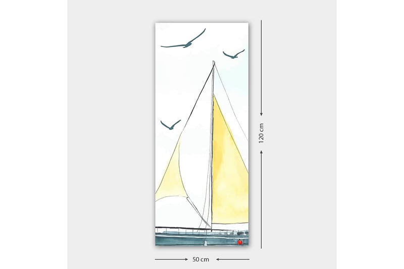 Canvastaulu DKY Transportation Monivärinen - 50x120 cm - Sisustustuotteet - Taulu & taide - Canvas-taulu