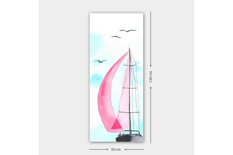 Canvastaulu DKY Transportation Monivärinen - 50x120 cm - Sisustustuotteet - Taulu & taide - Canvas-taulu