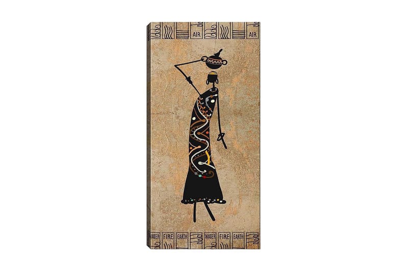 Canvastaulu DKY World Cultures Monivärinen - 50x120 cm - Sisustustuotteet - Taulu & taide - Canvas-taulu