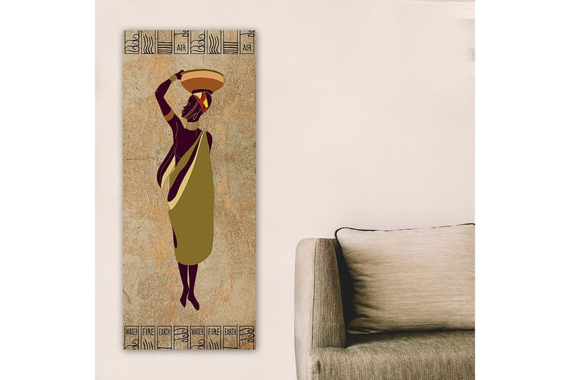 Canvastaulu DKY World Cultures Monivärinen - 50x120 cm - Sisustustuotteet - Taulu & taide - Canvas-taulu