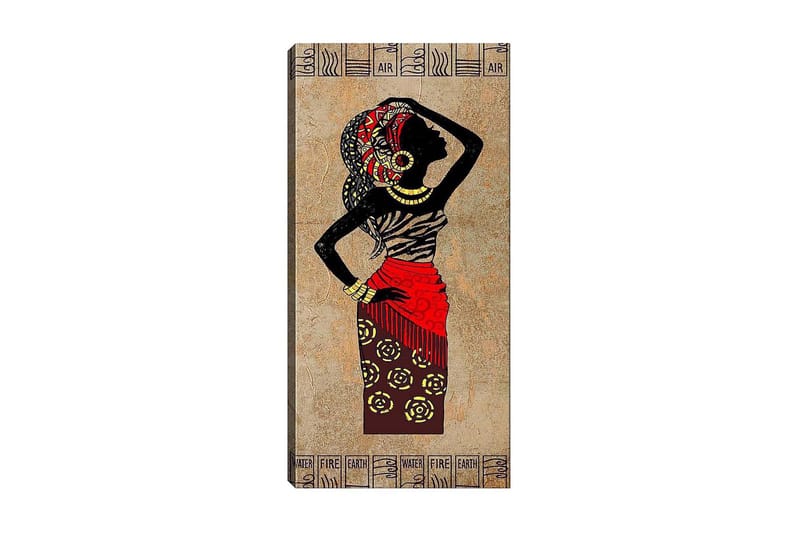 Canvastaulu DKY World Cultures Monivärinen - 50x120 cm - Sisustustuotteet - Taulu & taide - Canvas-taulu