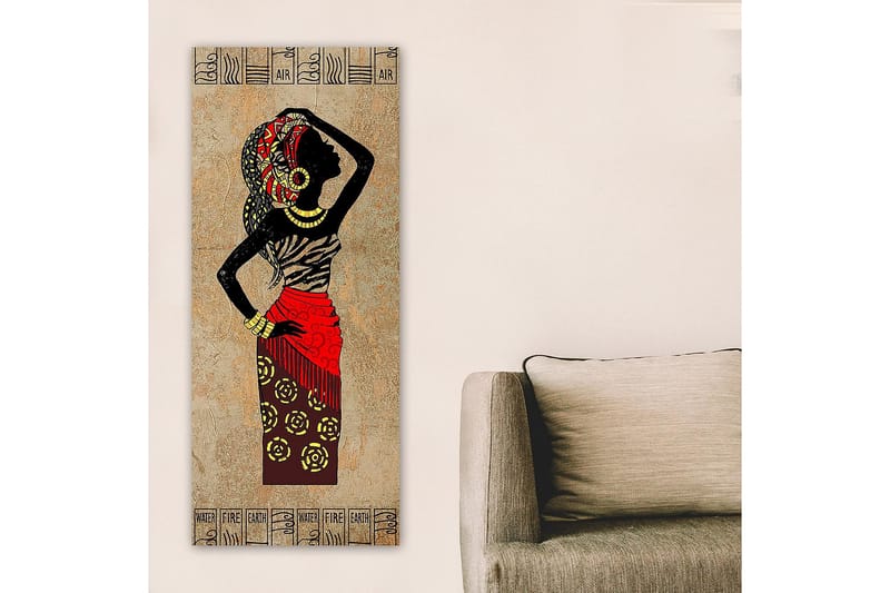 Canvastaulu DKY World Cultures Monivärinen - 50x120 cm - Sisustustuotteet - Taulu & taide - Canvas-taulu