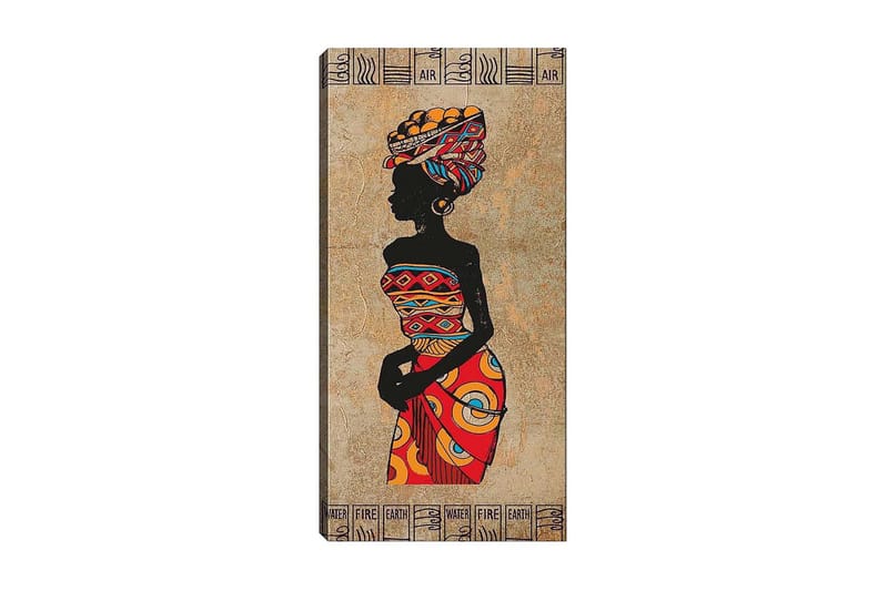 Canvastaulu DKY World Cultures Monivärinen - 50x120 cm - Sisustustuotteet - Taulu & taide - Canvas-taulu