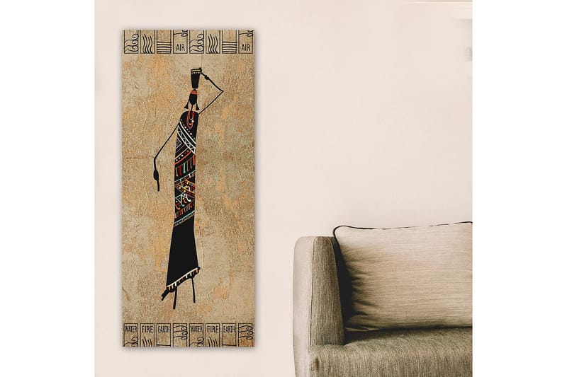 Canvastaulu DKY World Cultures Monivärinen - 50x120 cm - Sisustustuotteet - Taulu & taide - Canvas-taulu