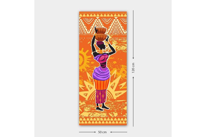Canvastaulu DKY World Cultures Monivärinen - 50x120 cm - Sisustustuotteet - Taulu & taide - Canvas-taulu