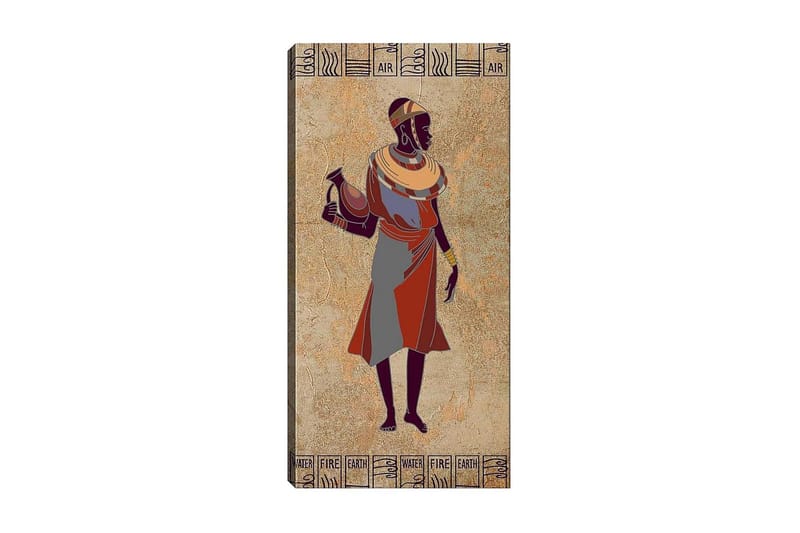 Canvastaulu DKY World Cultures Monivärinen - 50x120 cm - Sisustustuotteet - Taulu & taide - Canvas-taulu