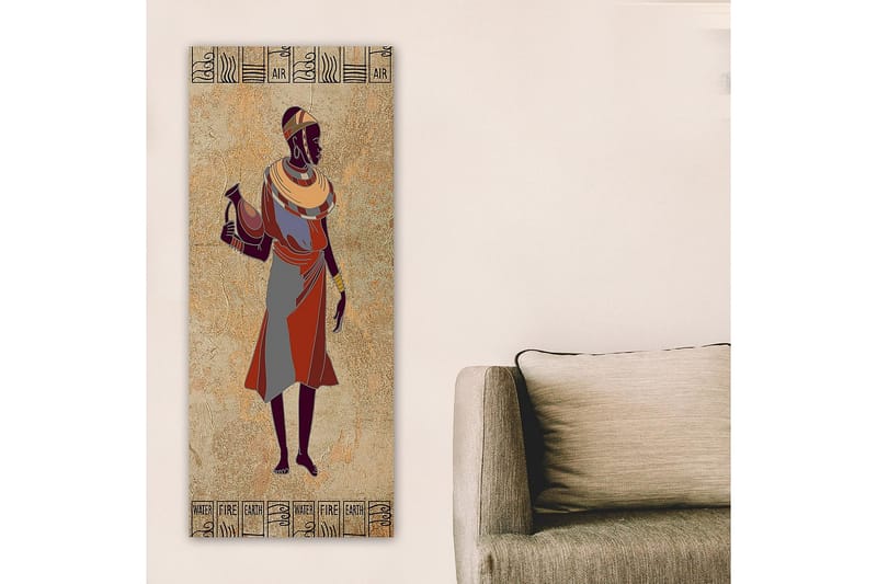 Canvastaulu DKY World Cultures Monivärinen - 50x120 cm - Sisustustuotteet - Taulu & taide - Canvas-taulu