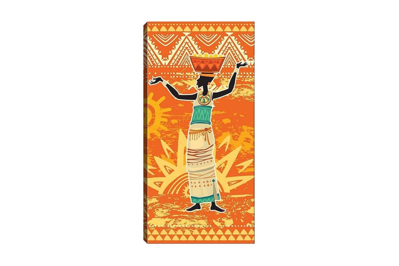 Canvastaulu DKY World Cultures Monivärinen - 50x120 cm - Sisustustuotteet - Taulu & taide - Canvas-taulu