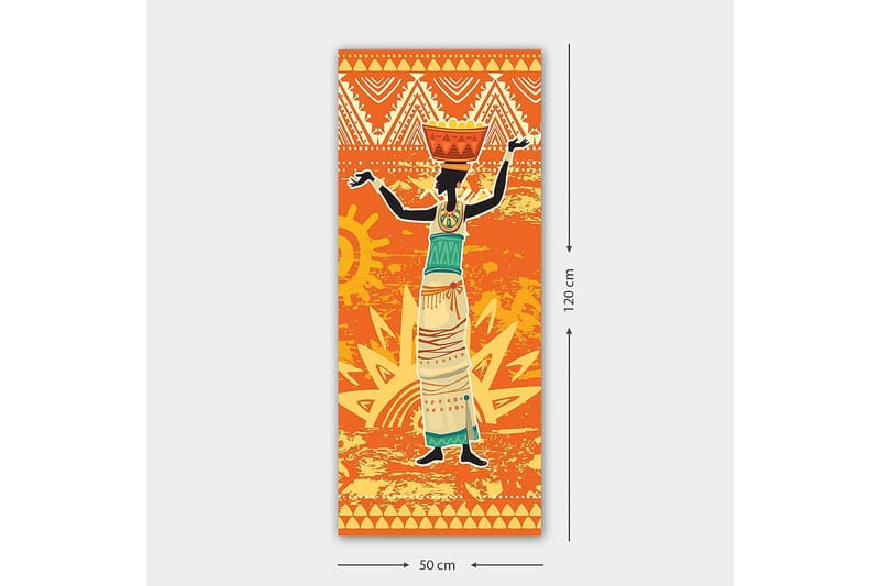 Canvastaulu DKY World Cultures Monivärinen - 50x120 cm - Sisustustuotteet - Taulu & taide - Canvas-taulu