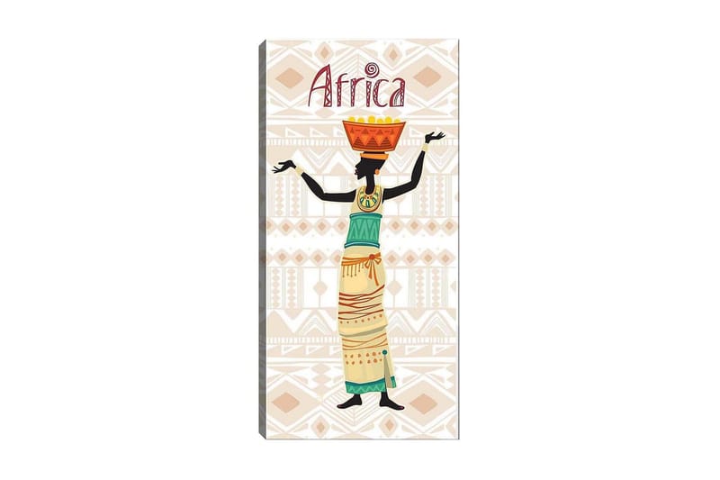 Canvastaulu DKY World Cultures Monivärinen - 50x120 cm - Sisustustuotteet - Taulu & taide - Canvas-taulu