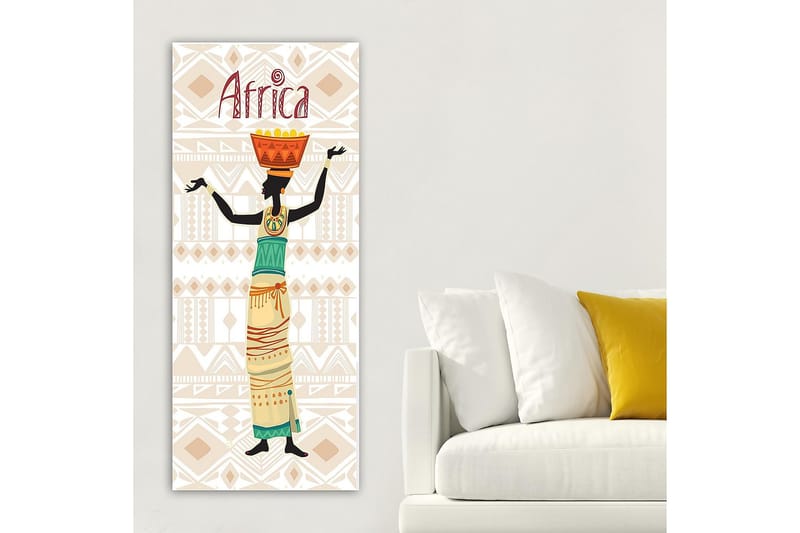 Canvastaulu DKY World Cultures Monivärinen - 50x120 cm - Sisustustuotteet - Taulu & taide - Canvas-taulu