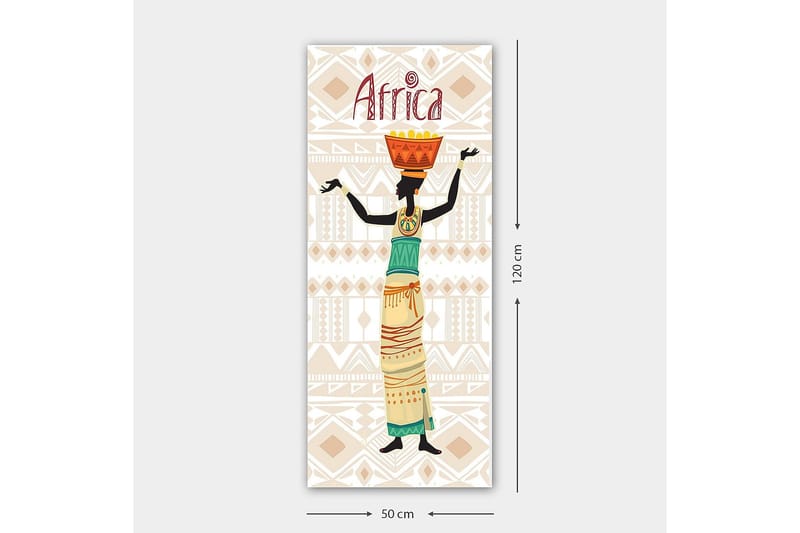 Canvastaulu DKY World Cultures Monivärinen - 50x120 cm - Sisustustuotteet - Taulu & taide - Canvas-taulu