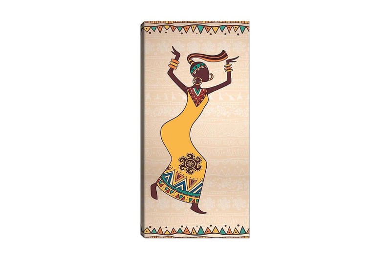 Canvastaulu DKY World Cultures Monivärinen - 50x120 cm - Sisustustuotteet - Taulu & taide - Canvas-taulu