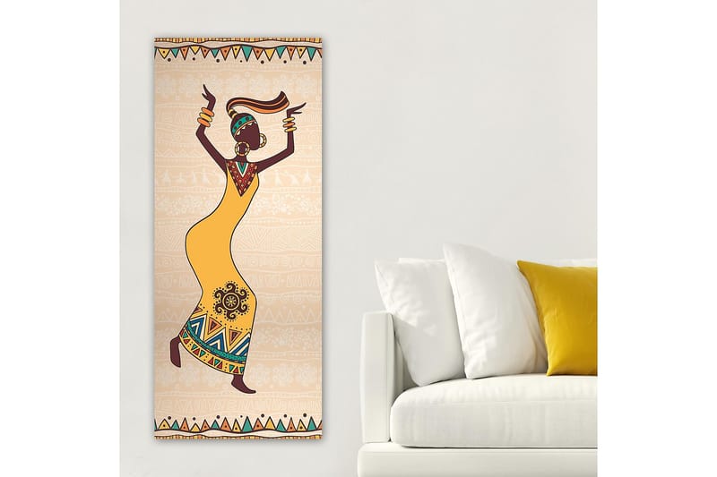 Canvastaulu DKY World Cultures Monivärinen - 50x120 cm - Sisustustuotteet - Taulu & taide - Canvas-taulu
