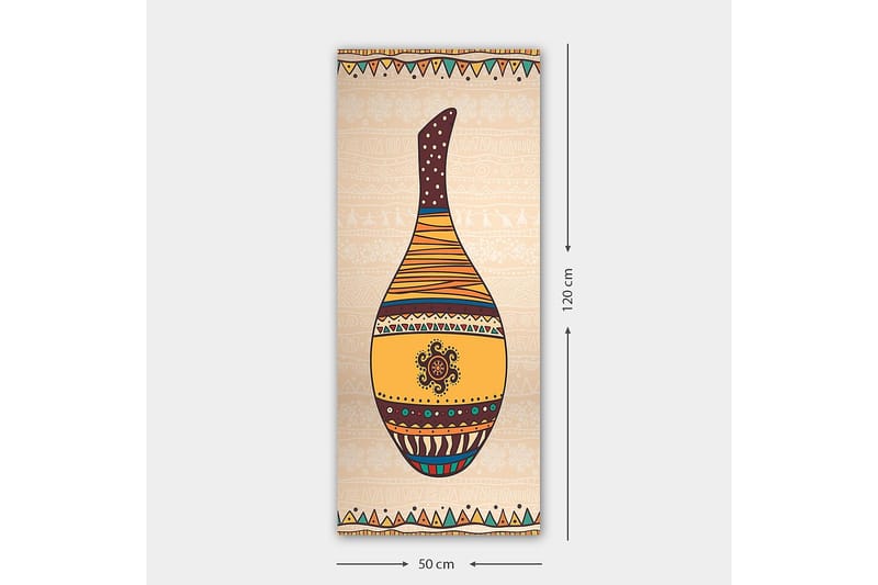 Canvastaulu DKY World Cultures Monivärinen - 50x120 cm - Sisustustuotteet - Taulu & taide - Canvas-taulu