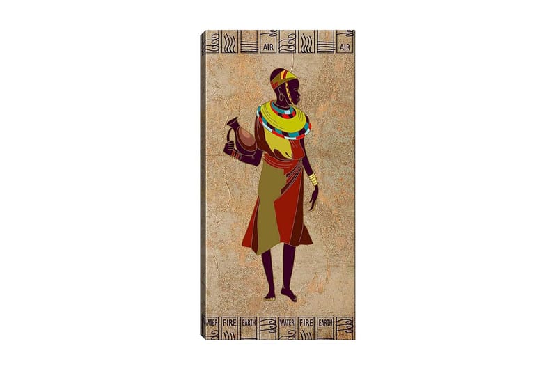 Canvastaulu DKY World Cultures Monivärinen - 50x120 cm - Sisustustuotteet - Taulu & taide - Canvas-taulu