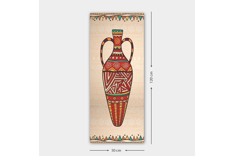 Canvastaulu DKY World Cultures Monivärinen - 50x120 cm - Sisustustuotteet - Taulu & taide - Canvas-taulu