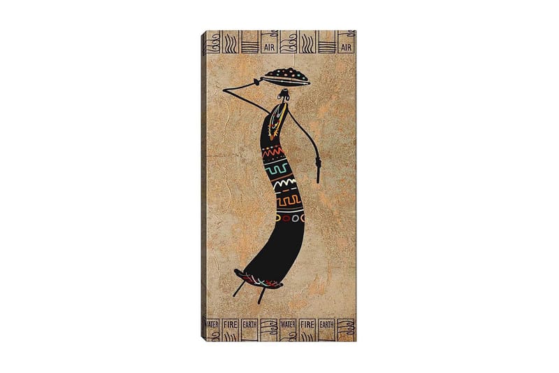Canvastaulu DKY World Cultures Monivärinen - 50x120 cm - Sisustustuotteet - Taulu & taide - Canvas-taulu