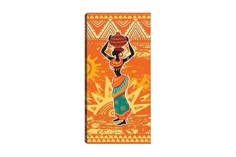 Canvastaulu DKY World Cultures Monivärinen - 50x120 cm - Sisustustuotteet - Taulu & taide - Canvas-taulu