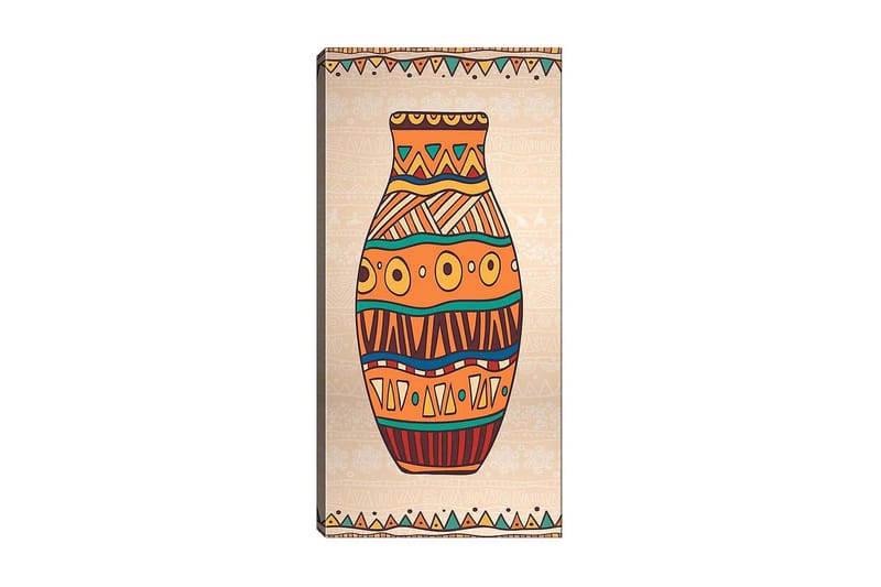 Canvastaulu DKY World Cultures Monivärinen - 50x120 cm - Sisustustuotteet - Taulu & taide - Canvas-taulu