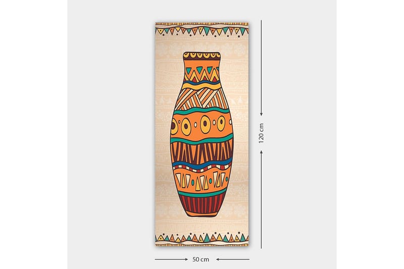 Canvastaulu DKY World Cultures Monivärinen - 50x120 cm - Sisustustuotteet - Taulu & taide - Canvas-taulu