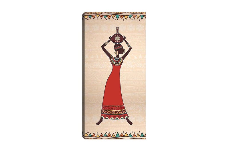 Canvastaulu DKY World Cultures Monivärinen - 50x120 cm - Sisustustuotteet - Taulu & taide - Canvas-taulu