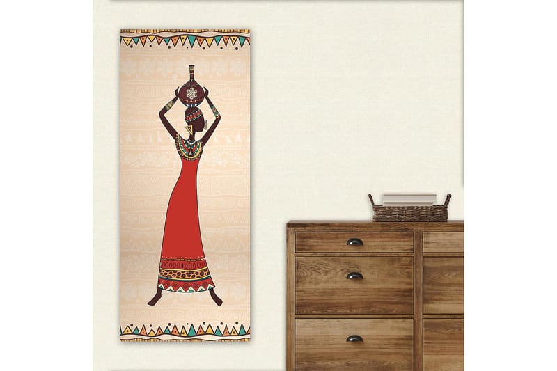 Canvastaulu DKY World Cultures Monivärinen - 50x120 cm - Sisustustuotteet - Taulu & taide - Canvas-taulu