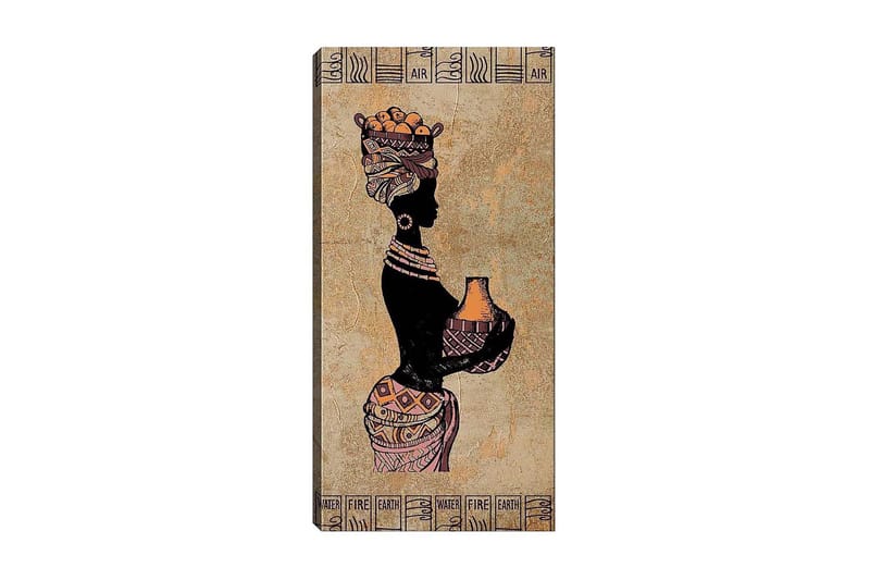 Canvastaulu DKY World Cultures Monivärinen - 50x120 cm - Sisustustuotteet - Taulu & taide - Canvas-taulu