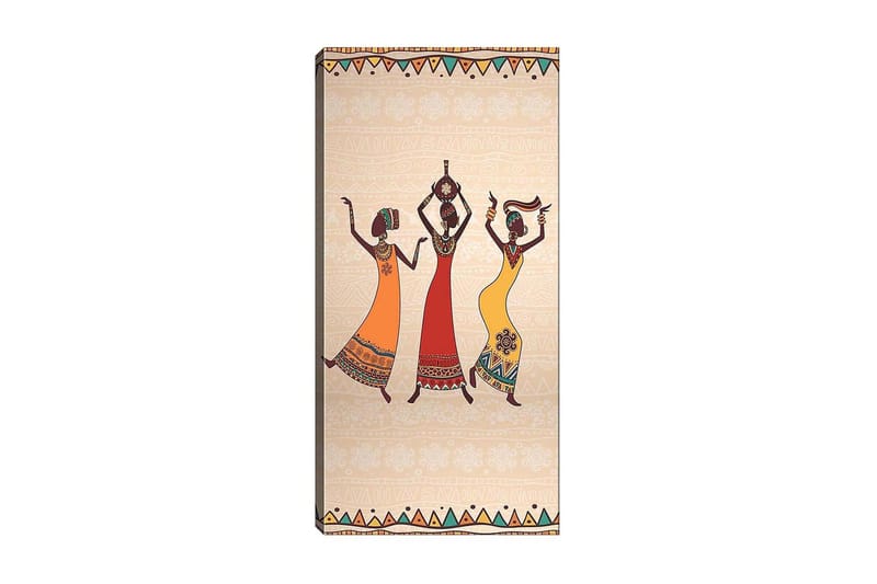 Canvastaulu DKY World Cultures Monivärinen - 50x120 cm - Sisustustuotteet - Taulu & taide - Canvas-taulu