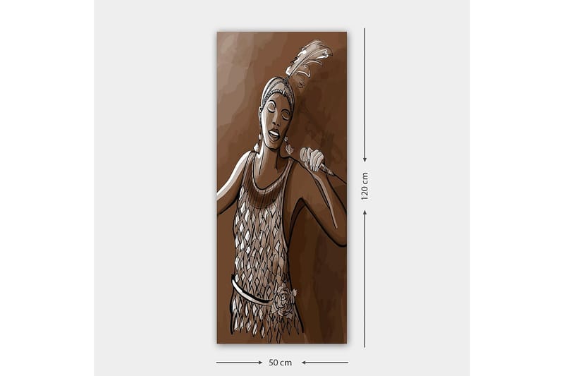 Canvastaulu DKY World Cultures Monivärinen - 50x120 cm - Sisustustuotteet - Taulu & taide - Canvas-taulu