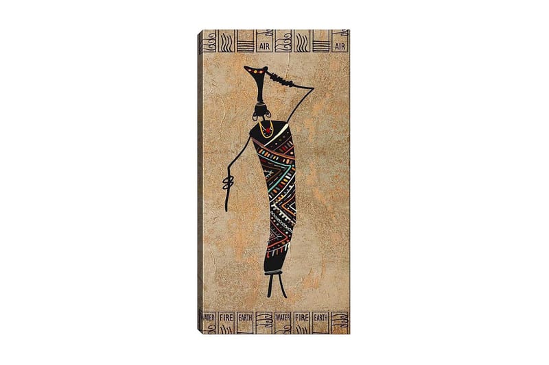 Canvastaulu DKY World Cultures Monivärinen - 50x120 cm - Sisustustuotteet - Taulu & taide - Canvas-taulu