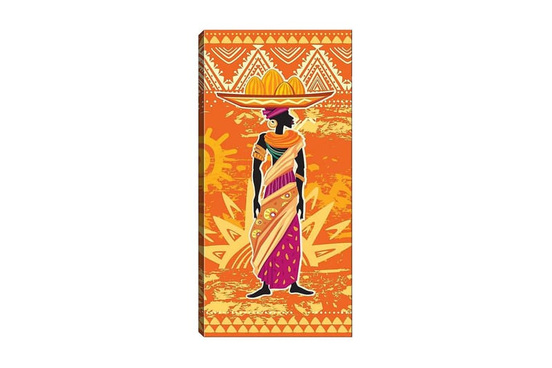 Canvastaulu DKY World Cultures Monivärinen - 50x120 cm - Sisustustuotteet - Taulu & taide - Canvas-taulu