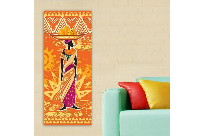 Canvastaulu DKY World Cultures Monivärinen - 50x120 cm - Sisustustuotteet - Taulu & taide - Canvas-taulu