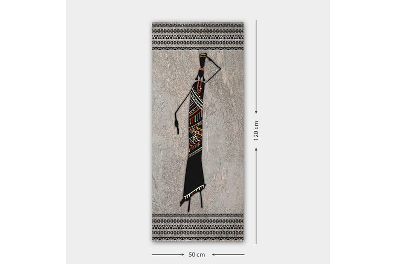 Canvastaulu DKY World Cultures Monivärinen - 50x120 cm - Sisustustuotteet - Taulu & taide - Canvas-taulu