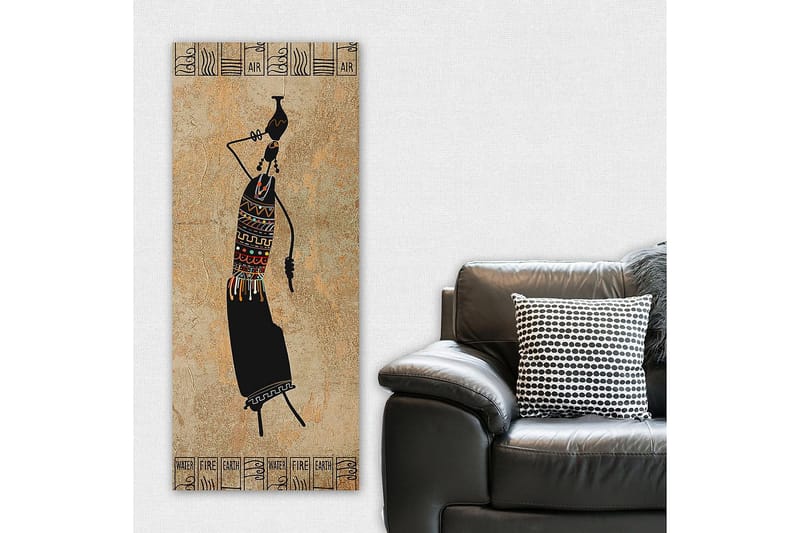Canvastaulu DKY World Cultures Monivärinen - 50x120 cm - Sisustustuotteet - Taulu & taide - Canvas-taulu