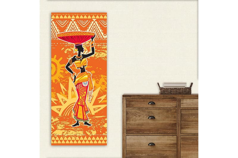 Canvastaulu DKY World Cultures Monivärinen - 50x120 cm - Sisustustuotteet - Taulu & taide - Canvas-taulu