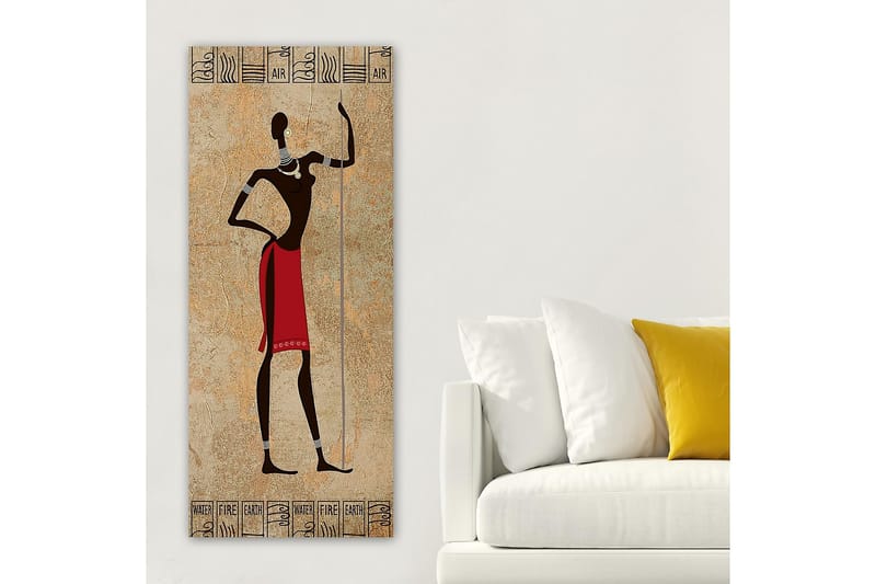 Canvastaulu DKY World Cultures Monivärinen - 50x120 cm - Sisustustuotteet - Taulu & taide - Canvas-taulu