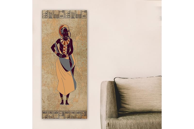 Canvastaulu DKY World Cultures Monivärinen - 50x120 cm - Sisustustuotteet - Taulu & taide - Canvas-taulu