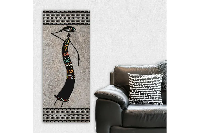 Canvastaulu DKY World Cultures Monivärinen - 50x120 cm - Sisustustuotteet - Taulu & taide - Canvas-taulu