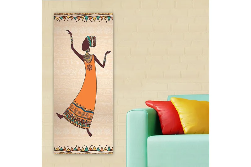 Canvastaulu DKY World Cultures Monivärinen - 50x120 cm - Sisustustuotteet - Taulu & taide - Canvas-taulu