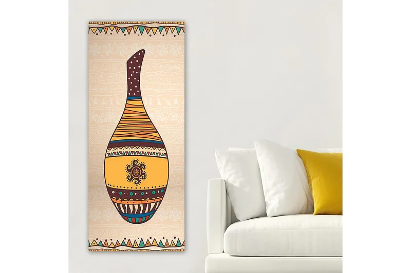 Canvastaulu DKY World Cultures Monivärinen - 50x120 cm - Sisustustuotteet - Taulu & taide - Canvas-taulu