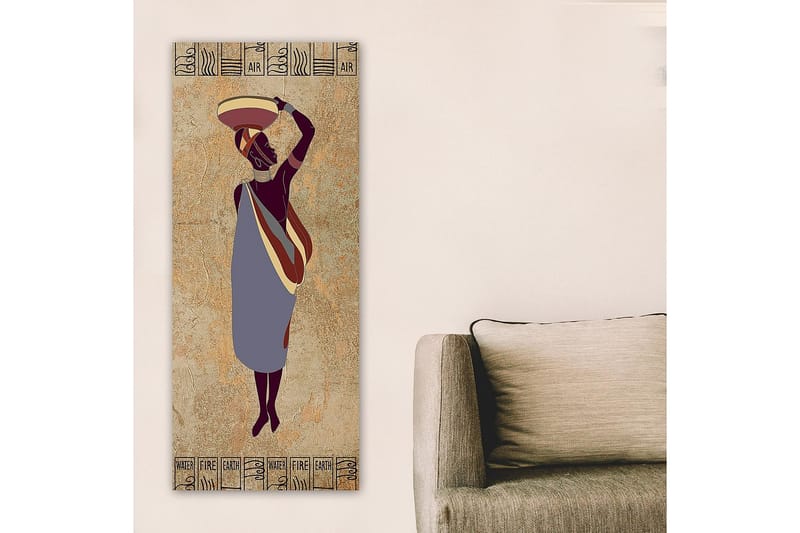 Canvastaulu DKY World Cultures Monivärinen - 50x120 cm - Sisustustuotteet - Taulu & taide - Canvas-taulu