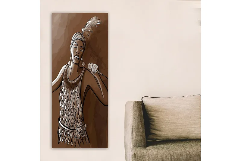 Canvastaulu DKY World Cultures Monivärinen - 50x120 cm - Sisustustuotteet - Taulu & taide - Canvas-taulu