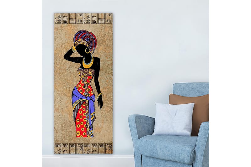 Canvastaulu DKY World Cultures Monivärinen - 50x120 cm - Sisustustuotteet - Taulu & taide - Canvas-taulu